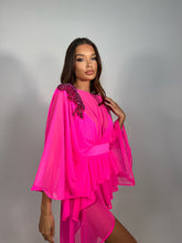 Load image into Gallery viewer, Pink - FREYA 3 Piece - Kaftan, Swimsuit and Long Skirt