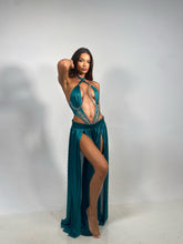 Load image into Gallery viewer, Emerald Green Silk - VENUS Trousers