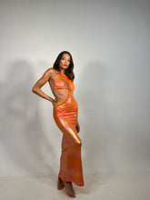 Load image into Gallery viewer, Metallic Orange - LYSSA Dress