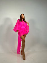 Load image into Gallery viewer, Pink - FREYA 3 Piece - Kaftan, Swimsuit and Long Skirt