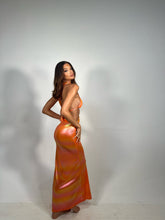 Load image into Gallery viewer, Metallic Orange - LYSSA Dress