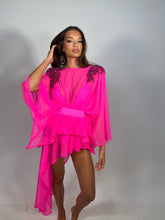 Load image into Gallery viewer, Pink - FREYA 3 Piece - Kaftan, Swimsuit and Long Skirt