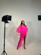 Load image into Gallery viewer, Pink - FREYA 3 Piece - Kaftan, Swimsuit and Long Skirt