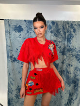 Load image into Gallery viewer, The ZARIA T-Shirt Dress (RED)